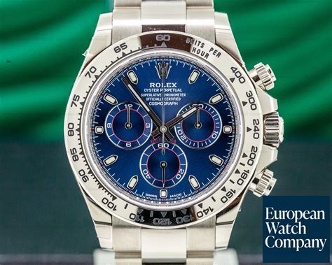 rolex cosmograph daytona blue|Rolex daytona blue dial price.